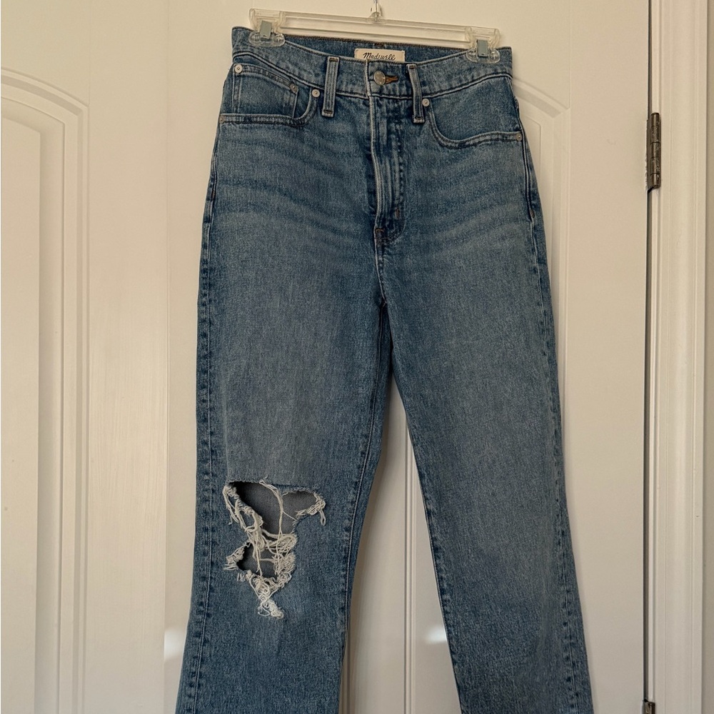 Madewell Light Blue High-Waist Jeans